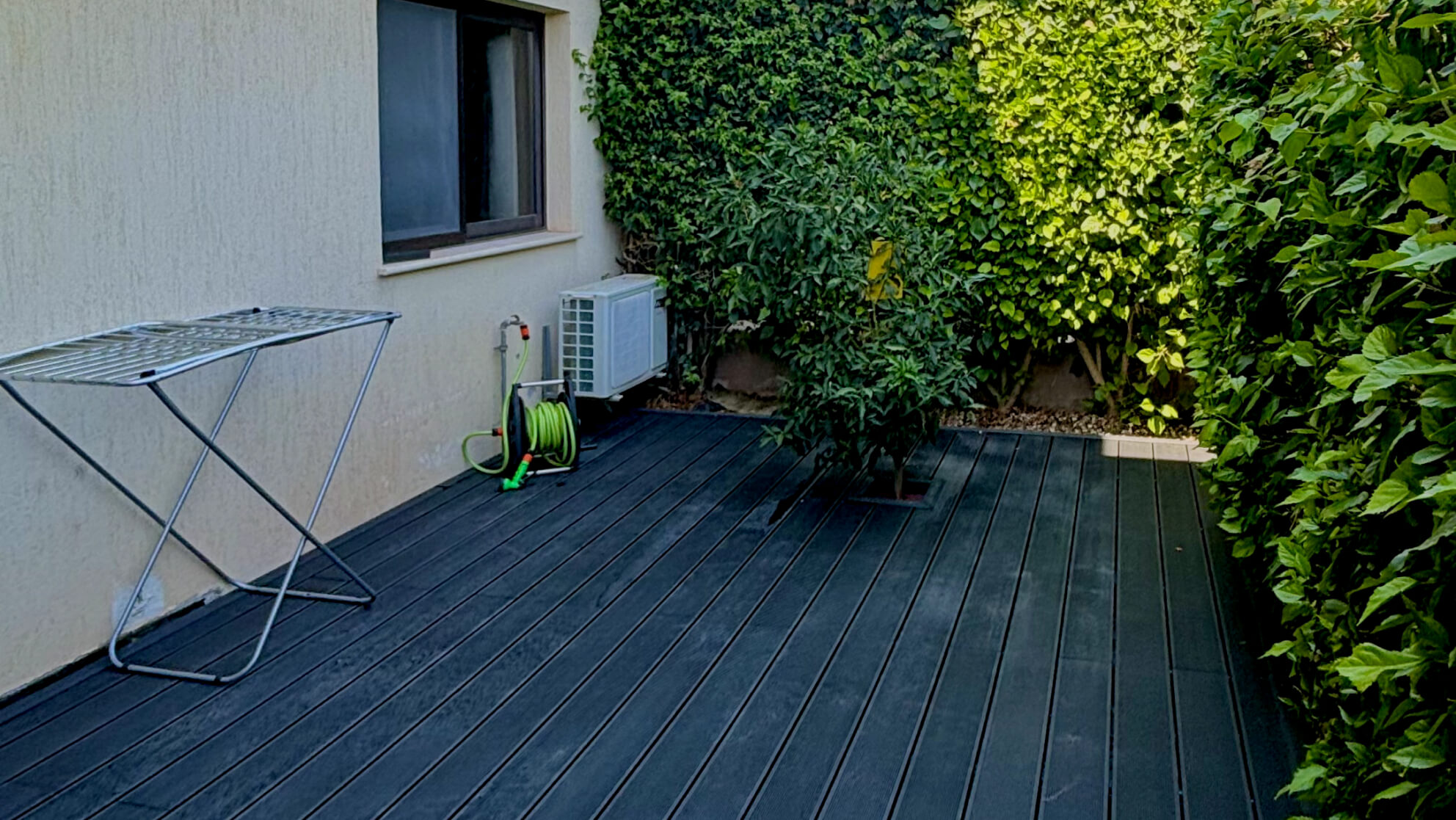 Cosy patio transformation: WPC decking